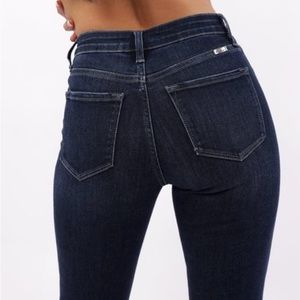 kan-can dark denim jeans size 1